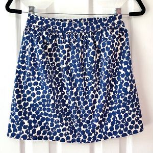 🌸3/$30🌸 Lily White blue and white mini skirt